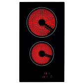 Варочная панель эл. стеклокерамика 2 конфорки RBN VC320 чёрная