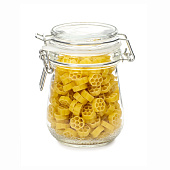 Банка для хранения с бугельным замком 0,8л