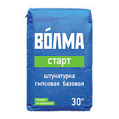 Штукатурка гипсовая базовая Волма Старт 30кг