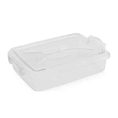 Контейнер 4,5л прямоугольный плоский