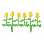 Ограждение Цветник №1 620х290мм (6шт)