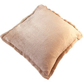 Подушка декоративная Flamingo Eva 40х40см бежевая