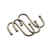 Комплект крючков больших из 3 шт, бронза