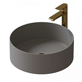 Раковина GR-3013GM 400х400х120мм серая матовая