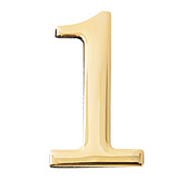 Цифра дверная Apecs DN-01-1-Z-G