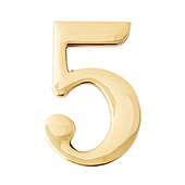 Цифра дверная Apecs DN-01-5-Z-G