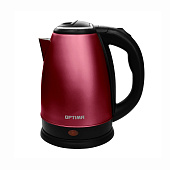 Чайник OPTIMA EK-1808SS вишневый матовый