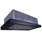 Вытяжка встраиваемая выдвижная Elleti 1320 B60 чёрная