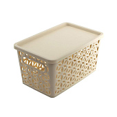 Корзина Мираж 290х190х150мм, бежевая