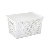 Корзина Мираж 290х190х150мм, белая