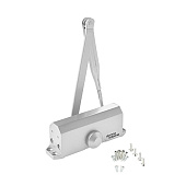 Доводчик TS77 EN4 с рычагом серебристый