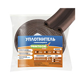 Уплотнитель самоклеящийся 9х4мм 6м черный