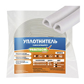 Уплотнитель самоклеящийся 9х5,5мм Р-6м белый