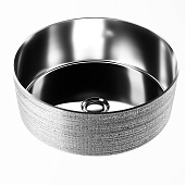 Раковина GR-5020SS 355х355х115мм серербро