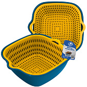 Дуршлаг с миской Дабл