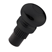 Заглушка рейлинга традиция черный матовый