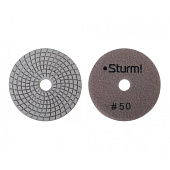 Круг алмазный Sturm! 100мм зернистость Р50, мокрое шлиф. 9012-W100-50