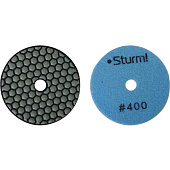 Круг алмазный Sturm! 100мм зернистость Р400, сухое шлиф. 9012-D100-400