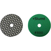 Круг алмазный Sturm! 100мм зернистость Р800, сухое шлиф. 9012-D100-800