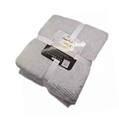 Плед микрофибра Glow Opium 180х200см светло-серый