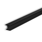 Планка для мебельного щита соединительная 6мм чёрная