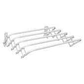 Сушилка Nika СН60/Б настенная цвет белый