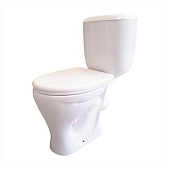 Унитаз-компакт Луна белый промышленный