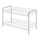 Этажерка ЭТ3 матовый серый