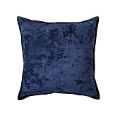 Подушка декоративная Бархат 40х40см кобальт