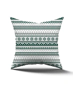 Подушка Праздничный фон зеленый 40х40см