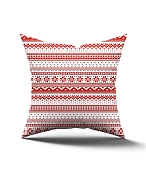 Подушка Праздничный фон красный