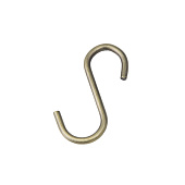 Комплект крючков малых из 5 шт, античная бронза