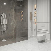 Перегородка душевая 90x195см NG-663-90