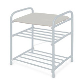 Банкетка Б1-1 светло-серый, матовый серый