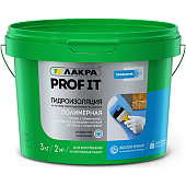 Гидроизоляция полимерная Лакра PROF IT 3кг
