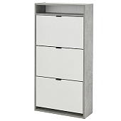 Обувница Комфорт К-3 бетон белый