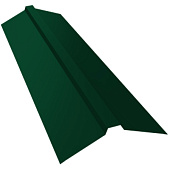Планка конька прямоугольного 115х30х115 0,45 RAL 6005 зеленый мох (2м)