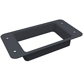 Приемник воды прямоугольный RAL 7024 мокрый асфальт