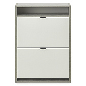 Обувница Комфорт К-2 бетон белый