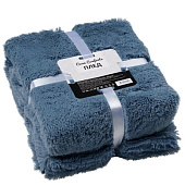 Плед Nordika 200х220см синий