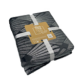 Плед микрофибра Rays 200х220см серый