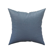 Подушка декоративная Бархат 40х40см серо-голубой