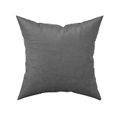 Подушка декоративная Велюр 40х40см графит