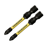 Биты торсионные PZ1 50мм ImpactPower Hanskonner HPZ1-50-2T 2шт