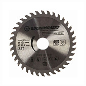 Диск пильный дерево 125х22,23мм, 36 зубьев Боекомплект B9022-125-22-36