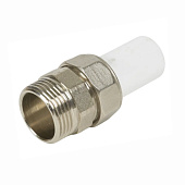 Муфта комбинированная разъемная ПП D20-3/4" НР