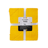 Плед микрофибра Aspen 200х220см рельеф желтый