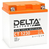 Аккумуляторная батарея стартерная Delta CT 1230