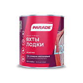 Лак яхтный алкидно-уретановый матовый Parade L20 Яхты и Лодки 0,75л