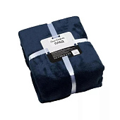 Плед Royal Flannel 220х240см темно-синий